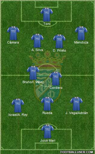Xerez C.D., S.A.D. Formation 2012