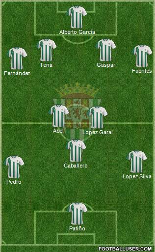 Córdoba C.F., S.A.D. Formation 2012