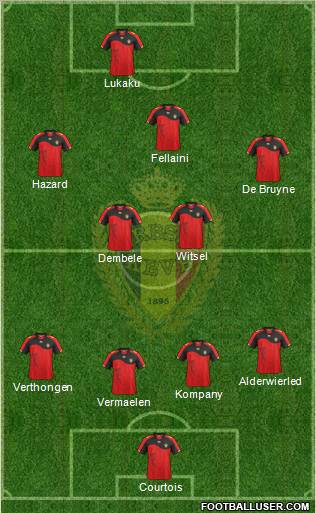 Belgium Formation 2012