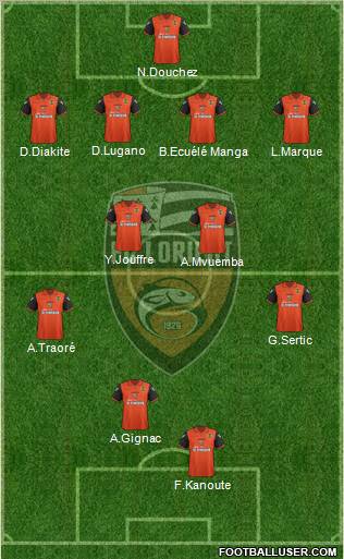 FC Lorient Bretagne Sud Formation 2012