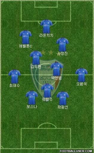 Suwon Samsung Blue Wings Formation 2012