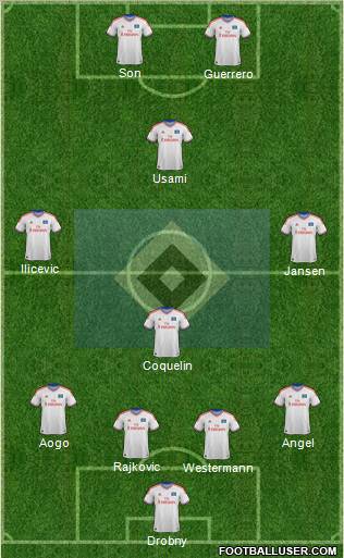 Hamburger SV Formation 2012