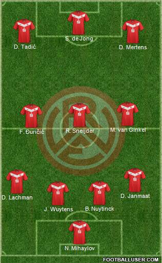 SC Rot-Weiss Essen Formation 2012