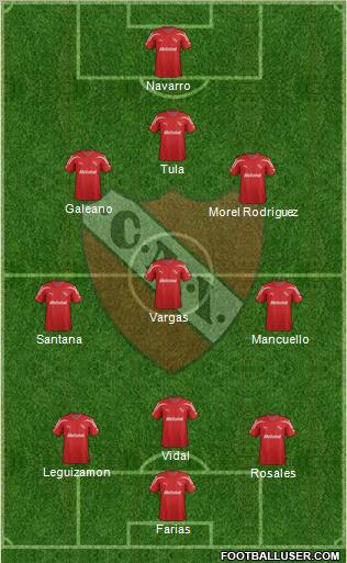 Independiente Formation 2012