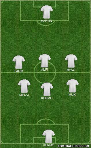 Champions League Team Formation 2012
