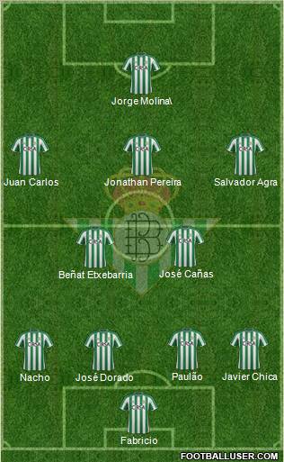 Real Betis B., S.A.D. Formation 2012