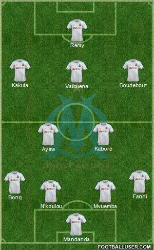 Olympique de Marseille Formation 2012