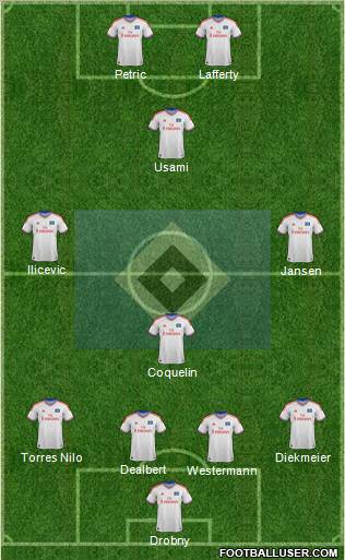Hamburger SV Formation 2012