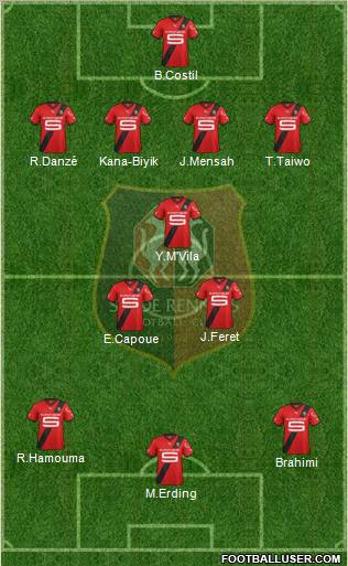 Stade Rennais Football Club Formation 2012