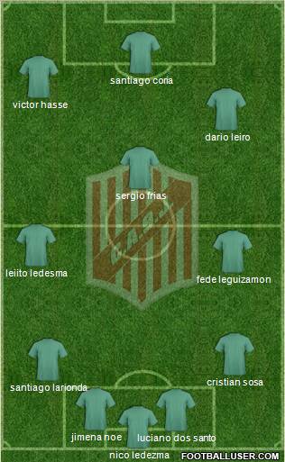 9 de Julio Formation 2012