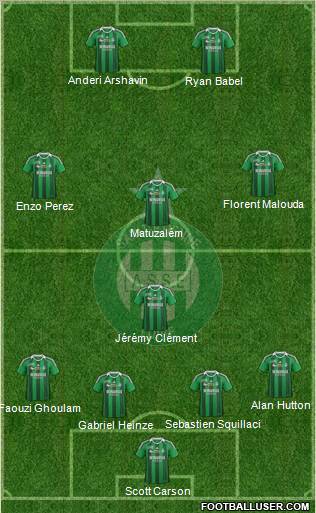 A.S. Saint-Etienne Formation 2012