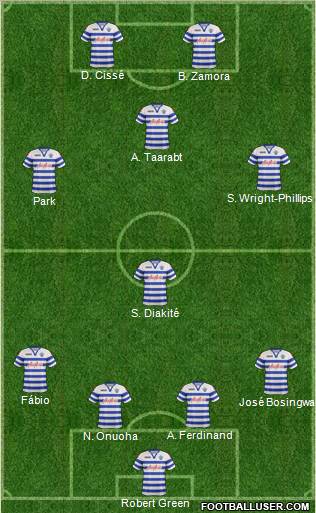 Queens Park Rangers Formation 2012