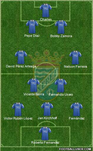Xerez C.D., S.A.D. Formation 2012