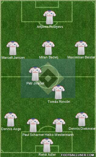Hamburger SV Formation 2012