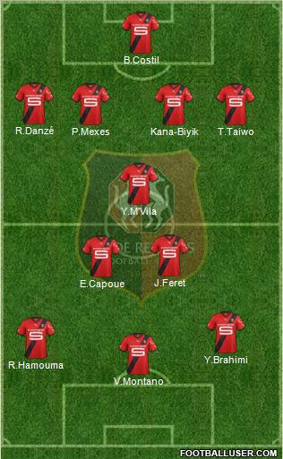 Stade Rennais Football Club Formation 2012