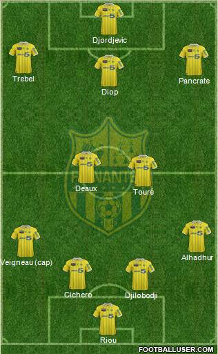 FC Nantes Formation 2012