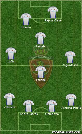 R. Zaragoza S.A.D. Formation 2012