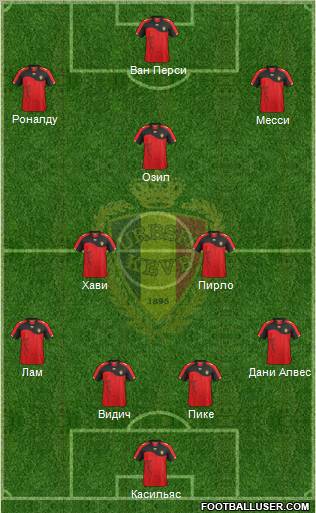 Belgium Formation 2012