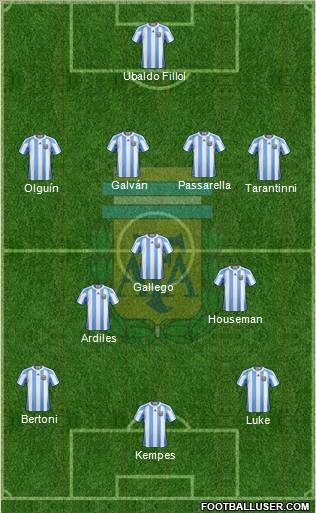 Argentina Formation 2012