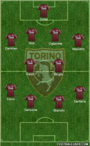 Torino Formation 2012