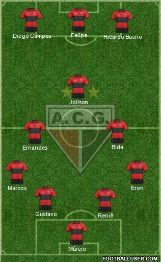 Atlético C Goianiense football formation