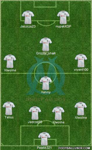 Olympique de Marseille Formation 2012