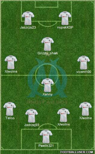 Olympique de Marseille Formation 2012