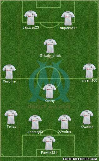 Olympique de Marseille Formation 2012