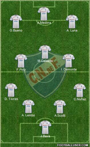 Club Nacional de Football Formation 2012