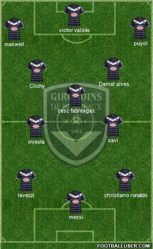 FC Girondins de Bordeaux Formation 2012
