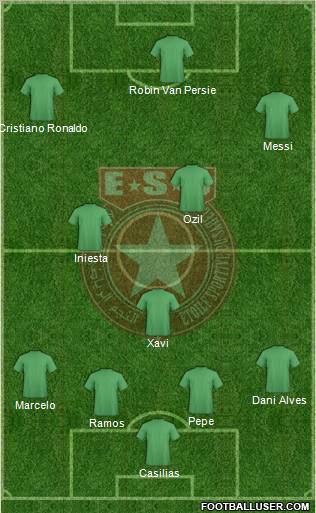 Etoile Sportive du Sahel Formation 2012