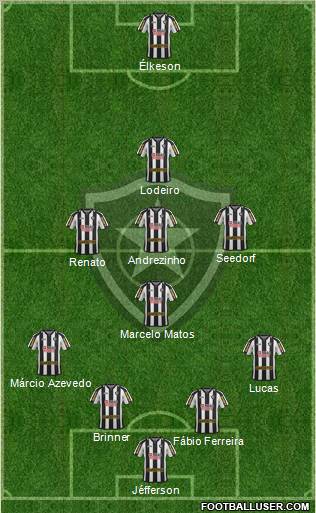 Botafogo FR Formation 2012