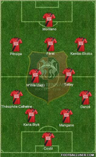 Stade Rennais Football Club Formation 2012