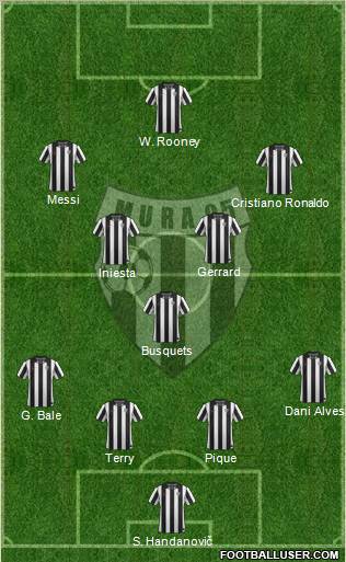NK Mura 05 Murska Sobota Formation 2012
