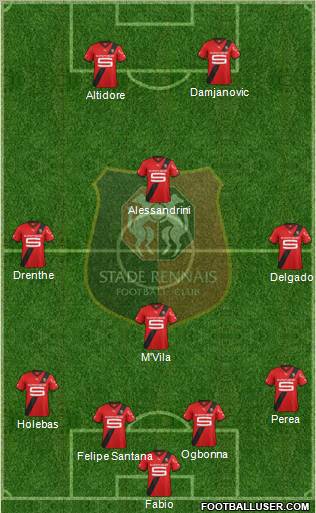 Stade Rennais Football Club Formation 2012