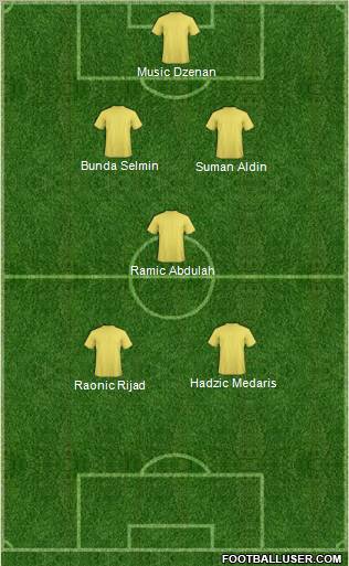 Champions League Team Formation 2012