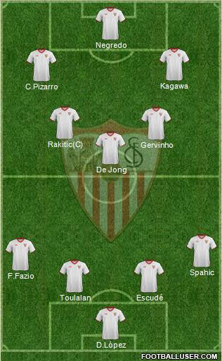 Sevilla F.C., S.A.D. Formation 2012