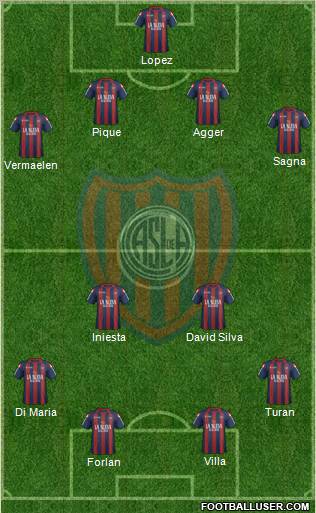 San Lorenzo de Almagro Formation 2012