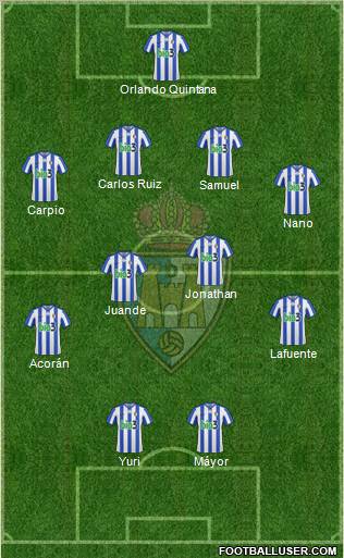 S.D. Ponferradina Formation 2012