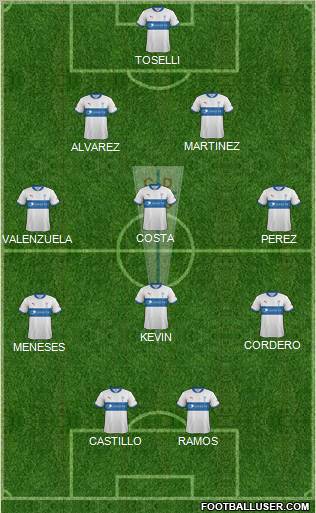CD Universidad Católica Formation 2012