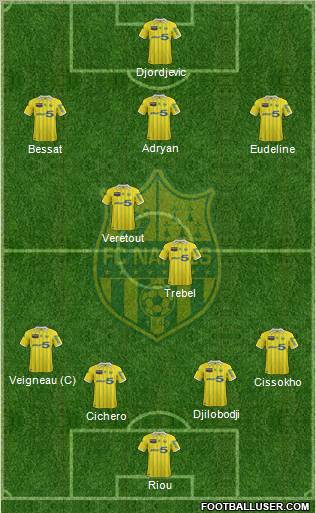FC Nantes Formation 2012