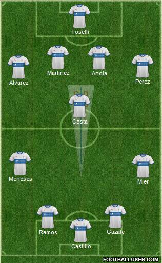 CD Universidad Católica Formation 2012
