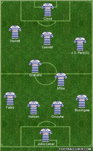 Queens Park Rangers Formation 2012
