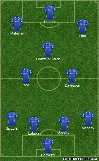 St. Johnstone Formation 2012