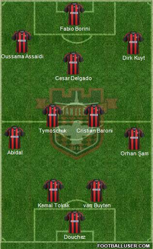Gaziantepspor Formation 2012