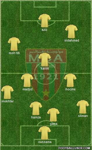 Mouloudia Club d'Alger Formation 2012