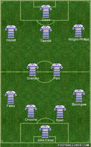 Queens Park Rangers Formation 2012