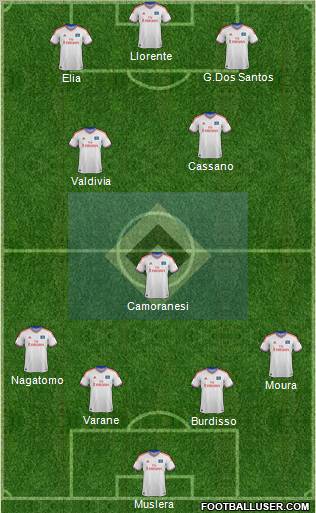 Hamburger SV Formation 2012