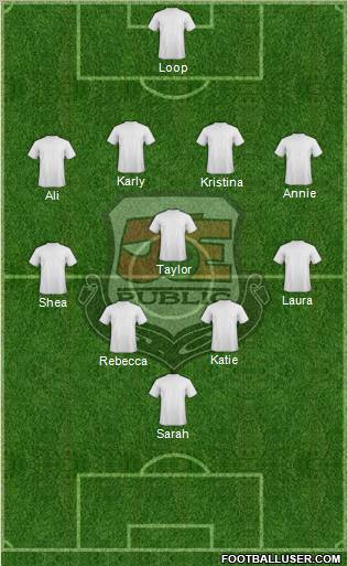 Joe Public FC Formation 2012