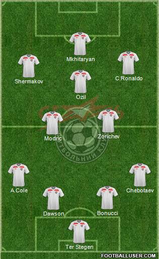 Stal Alchevsk Formation 2012